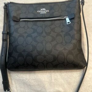 Coach Black Signature Crossbody Bag